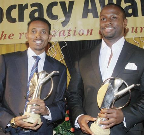 Ex-KTN investigative reporters Mohammed Ali (left) and John-Allan Namu (Courtesy)