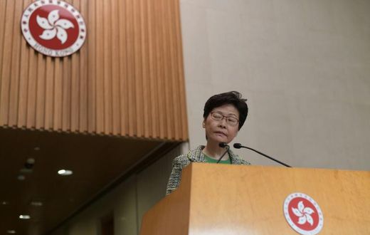 Hong Kong Chief Executive Carrie Lam said 150 people would be chosen at random from the more than 20,000 who have applied to take part in the dialogue session with her