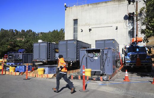 PG&E Power Outage Expands in California