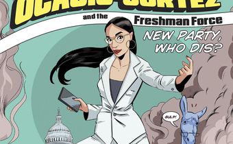 Alexandria Ocasio-Cortez as a Super Hero? This Comic Book Thinks So