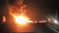 Huge fire destroys Githurai 45 furniture market (Video)