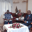 File image of President Salva Kiir with Senator Gideon Moi and Mzee Moi in May when the South Sudan President visited mzee Moi in Kabarak