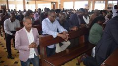 When I was a chang'aa seller, you made me MP - Embakasi East MP Babu Owino's hilarious prayer