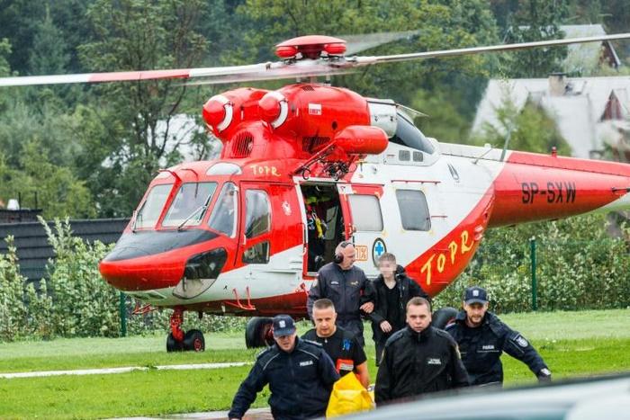 More than 100 tourists are said to be injured after a lightning strike
