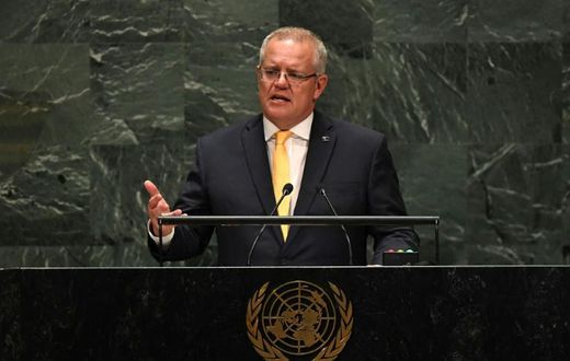 Morrison, who snubbed a major UN climate summit two days earlier, also said the Great Barrier Reef was "vibrant and resilient" weeks after his own government downgraded the world heritage site's long-term outlook to "very poor" for the first time