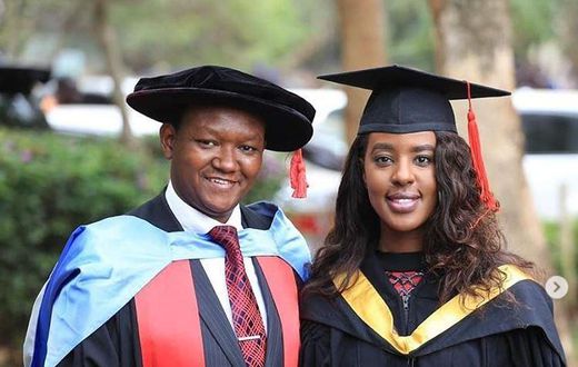 Alfred Mutua treats wife Lillian Ng’ang’a to lavish graduation party