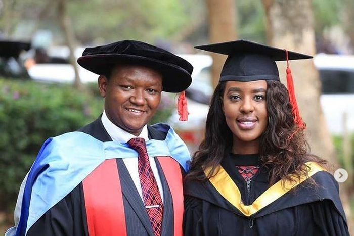 Alfred Mutua treats wife Lillian Ng’ang’a to lavish graduation party