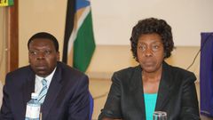 Kitui Governor Charity Ngilu breaks down while testifying in murder case of former Mayor Martha Mwangangi