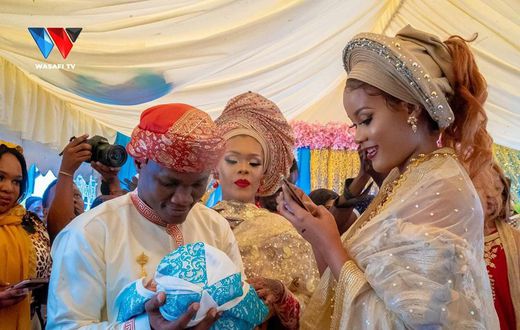 Mbosso celebrates son's 40 days after death of baby mama (Photos)
