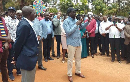 Deputy President William Ruto in Embu