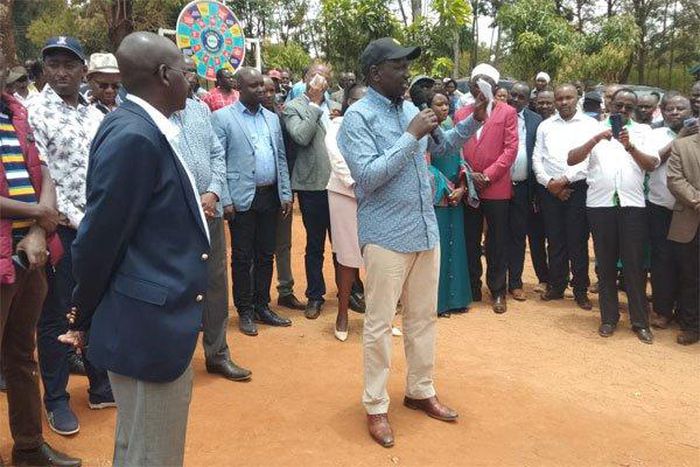 Deputy President William Ruto in Embu