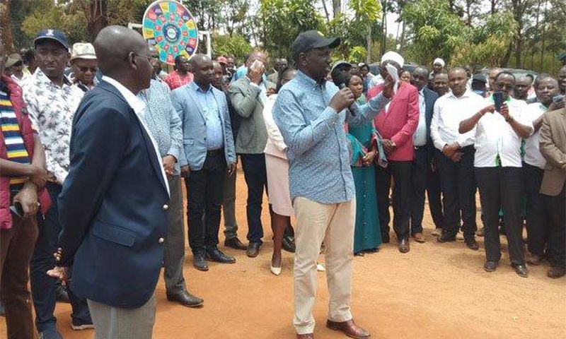 Deputy President William Ruto in Embu