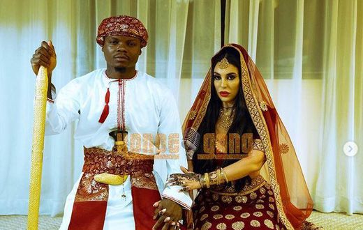 Harmonize weds Italian girlfriend Sarah in lavish affair (Konde Gang)