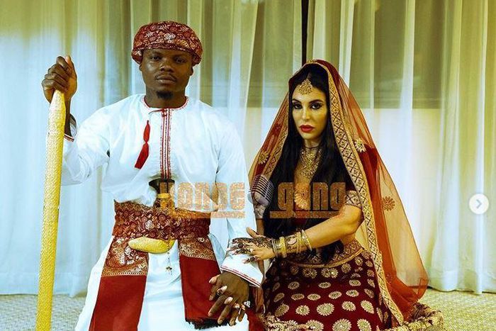 Harmonize weds Italian girlfriend Sarah in lavish affair (Konde Gang)