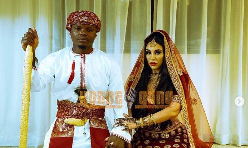 Harmonize weds Italian girlfriend Sarah in lavish affair (Konde Gang)