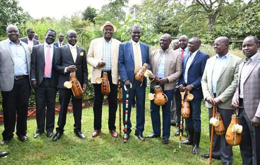 DP William Ruto accompanied his younger brother David Ruto to negotiate for dowry