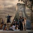 Singers and actors rehearse the comic opera "Richard the Lionheart" at the Palace of Versailles in France