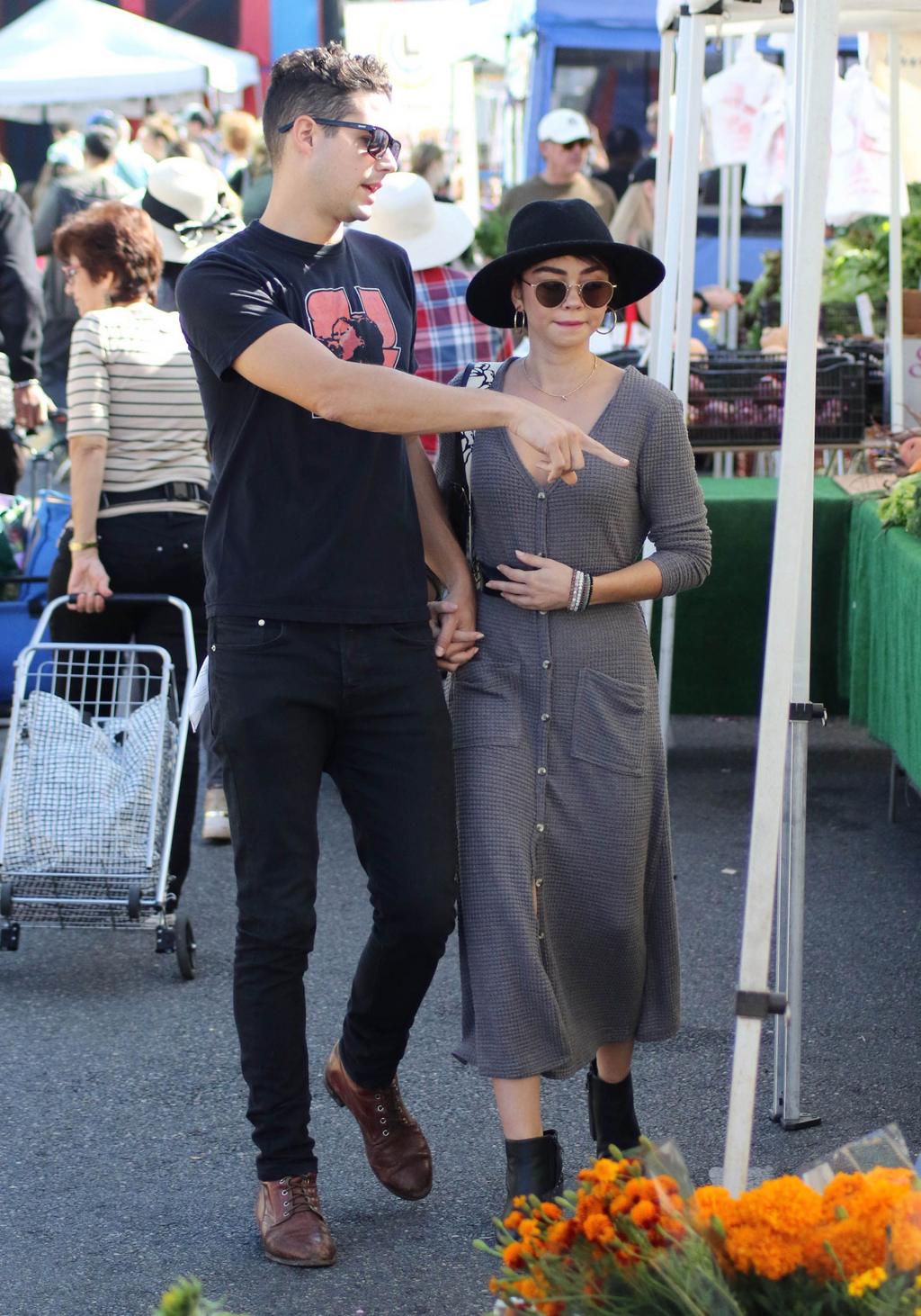 Sarah Hyland And Fiancé Wells Adams Are All About The PDA