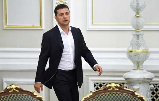 Ukraine: president will not make concessions to Moscow Ukrainian President Volodymyr Zelensky is pictured in Kiev on September 2, 2019