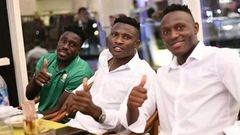 Victor Wanyama gives Harmbee Stars a special treat ahead of clash with Senegal