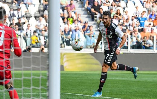 Juventus forward Cristiano Ronaldo has scored in all three of the team's home games this season.