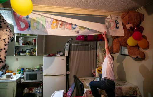 He Crossed the Border Alone, Amid Chaos and Peril. He Was 7.