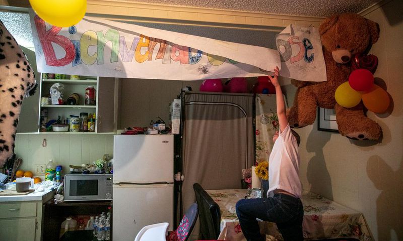 He Crossed the Border Alone, Amid Chaos and Peril. He Was 7.