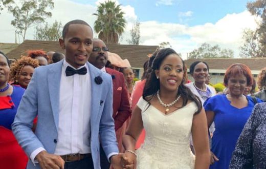 Citizen TV's Sam Gituku weds  Ivy Waitherero