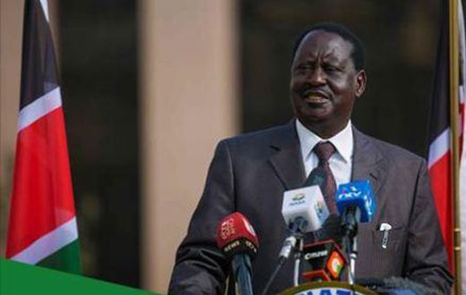 File image of Raila Odinga