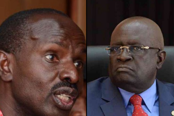 Knut Secretary General Wilson Sossion and Education CS George Magoha