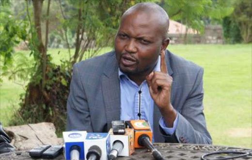 I hope William Ruto's meeting was not discussing my assassination - Moses Kuria