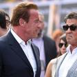 Schwarzenegger Trolls Stallone Over 'Knife' Size