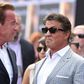Schwarzenegger Trolls Stallone Over 'Knife' Size