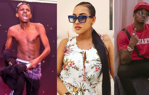 Eric Omondi’s cheeky message to Diamond hours after welcoming their bundle of Joy
