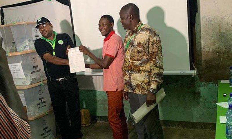 ODM Candidate Ruben Katana flops Jubilee Candidate in Ganda By-election