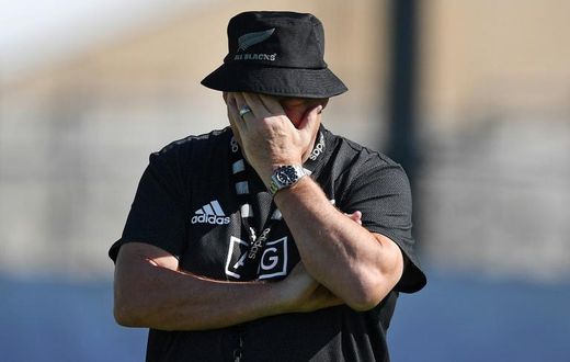 New Zealand's head coach Steve Hansen said his Springboks opposite number was trying to put pressure on the referee ahead of their Rugby World Cup clash