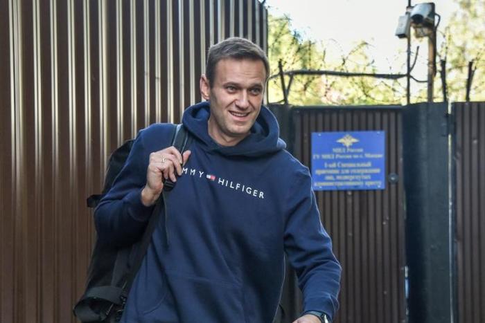 Navalny was arrested in Moscow on July 24 as he left his home to go jogging and buy flowers for his wife's birthday