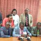 File image of Sylvanus Osoro (extreme right in a luminous green tie) and other team Tangatanga MPs addressing a press conference