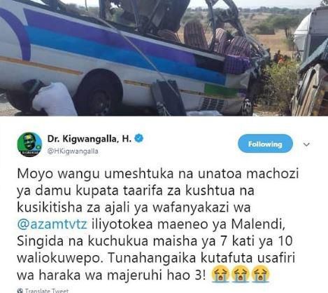 Five Journalists attached to Azam TV killed in Grisly Road Accident (Photos)