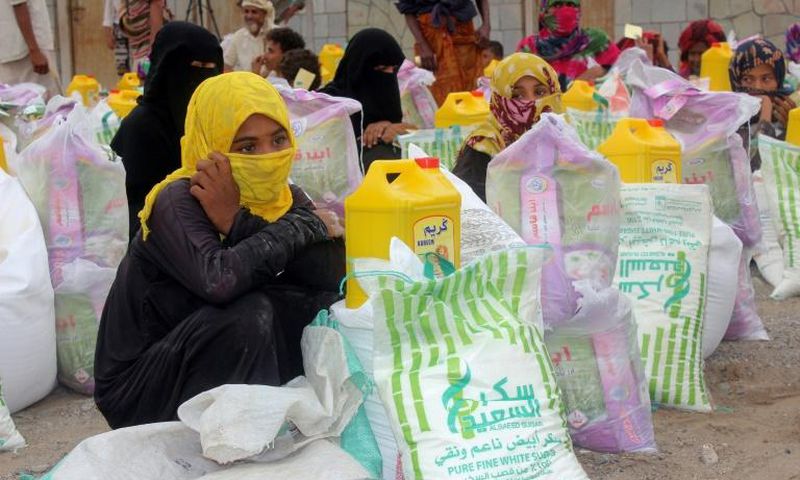 A fragile truce in the key port of Hodeida has helped facilitate the distibution of food aid to some of the 24.1 Yemenis in need