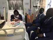 Former PM Raila Odinga visits Bomet Governor Joyce Laboso at London hospital during UK tour