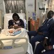 Former PM Raila Odinga visits Bomet Governor Joyce Laboso at London hospital during UK tour. Bomet Governor Joyce Laboso moved from London to India for specialized treatment
