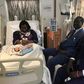 Former PM Raila Odinga visits Bomet Governor Joyce Laboso at London hospital during UK tour. Bomet Governor Joyce Laboso moved from London to India for specialized treatment