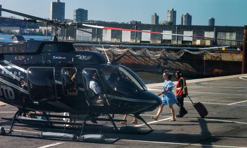 Hailing a Helicopter to Beat the Traffic