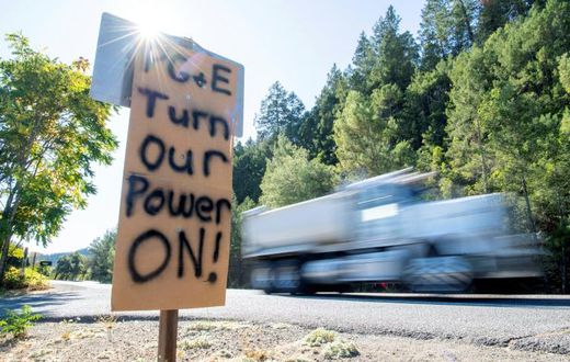 Pacific Gas & Electric has begun switching off power in California, in a bid to prevent a repeat of last year's catastrophic infernos which killed around 90 people