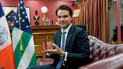 It is Jacob Hays, and his image is the first in a long series of framed portraits of the department’s police chiefs.