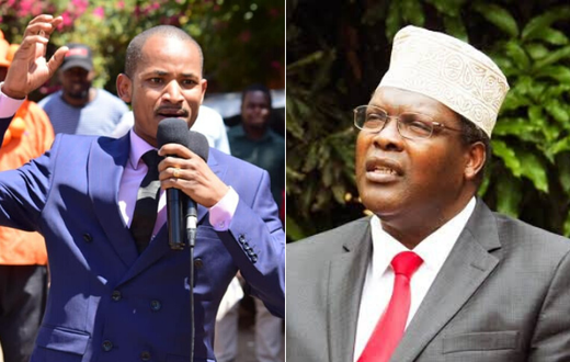 You need a woman to release pressure - Babu Owino hits out at Miguna Miguna