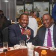 File image of President Uhuru Kenyatta with Governor Mike Sonko