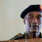 Uganda's former police chief Kale Kayihura, pictured at a military court, was sacked by President Yoweri Museveni arrested in 2018
