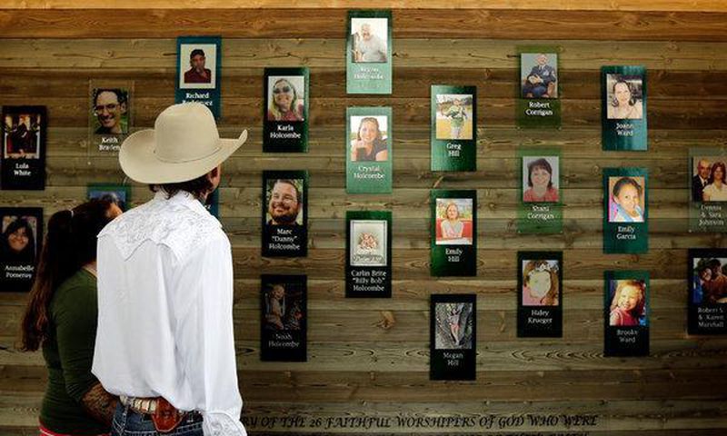New Church dedicated in Texas town where 26 were killed